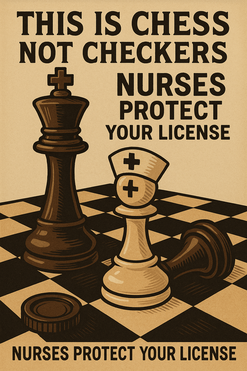 🛡️ This Is Chess, Not Checkers: 6 Non-Negotiables to Protect Your Nursing License - Nurse Unlocked