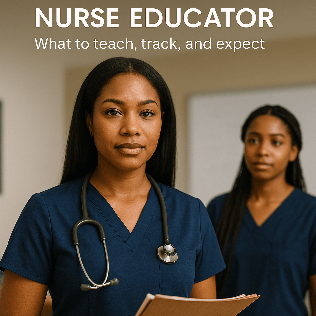 Your First 30 Days as a Nurse Educator: What to Teach, Track, and Expect - Nurse Unlocked