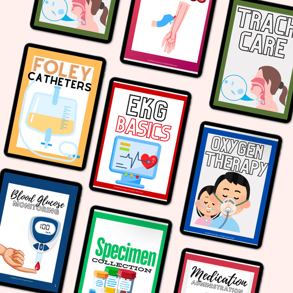 ✏️ Printables & Cheat Sheets - Nurse Unlocked