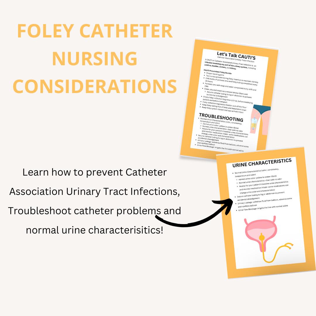 Foley Catheter Printable