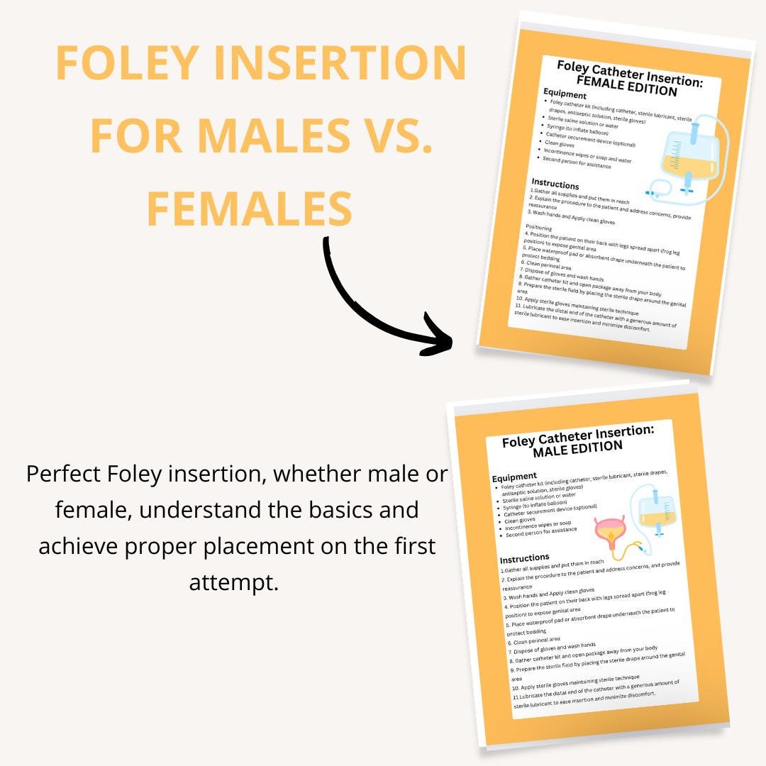 Foley Catheter Printable