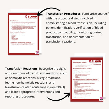 Blood Transfusion Printable