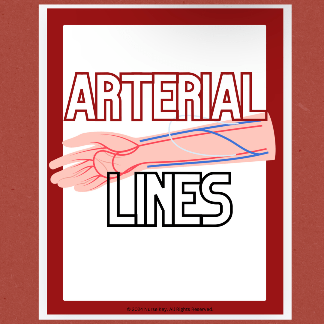 Arterial Lines eBook - Nurse Unlocked