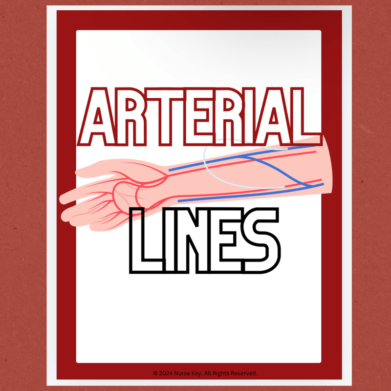 Arterial Lines eBook - Nurse Unlocked