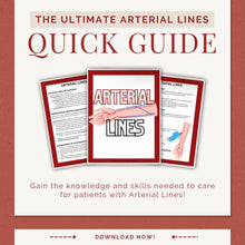 Arterial Lines eBook - Nurse Unlocked