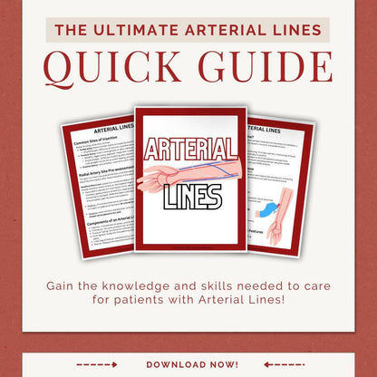 Arterial Lines eBook - Nurse Unlocked