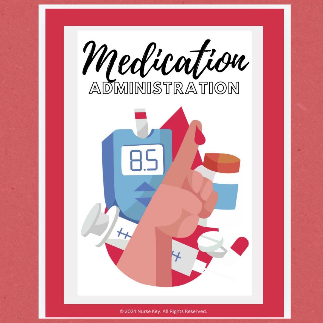 Medication Administration Printable