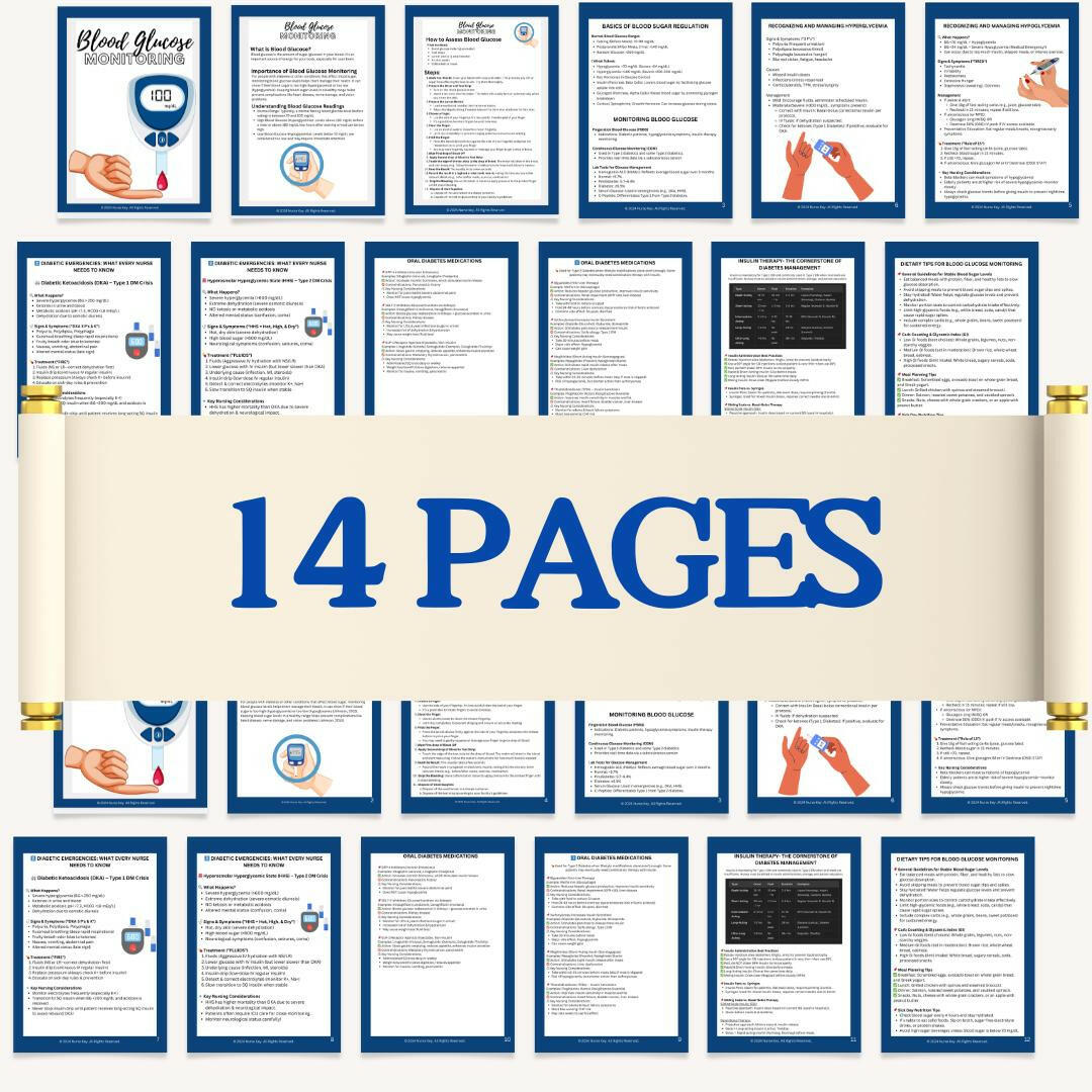 Blood Glucose Monitoring eBook - Nurse Unlocked