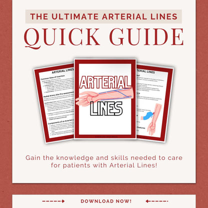 Arterial Lines Printable