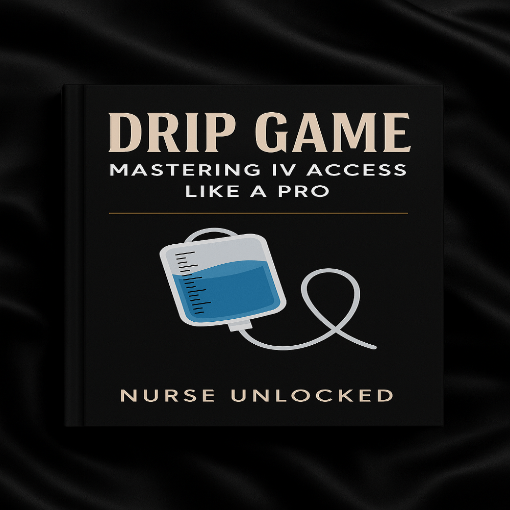 Drip Game: Mastering IV Therapy Like a Pro eBook - Nurse Unlocked