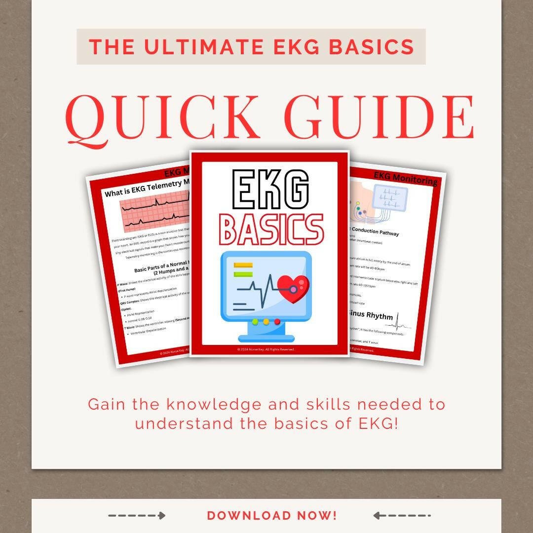 EKG Basics eBook - Nurse Unlocked