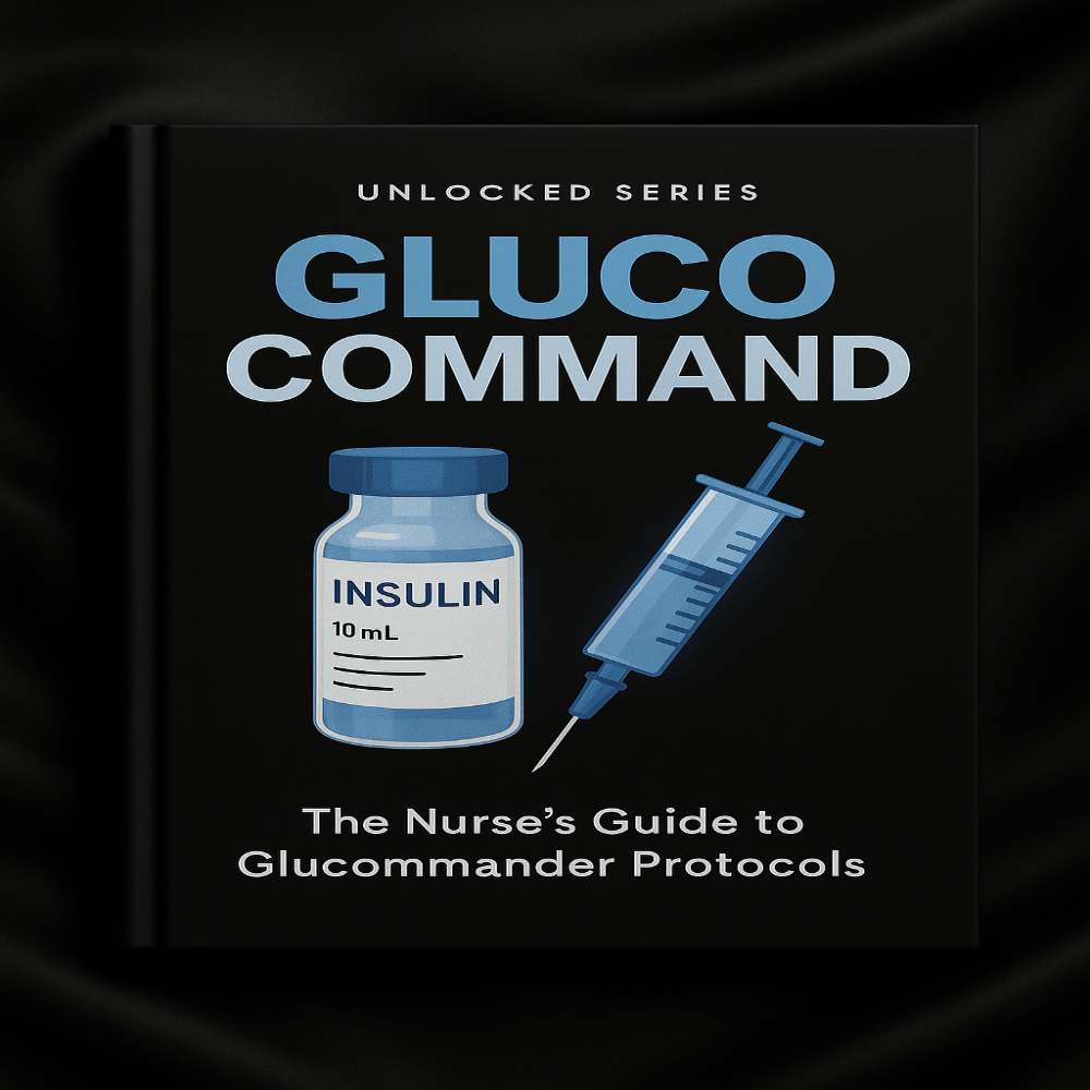 Gluco Command: The Nurses's Guide to Glucommander Protocols eBook - Nurse Unlocked