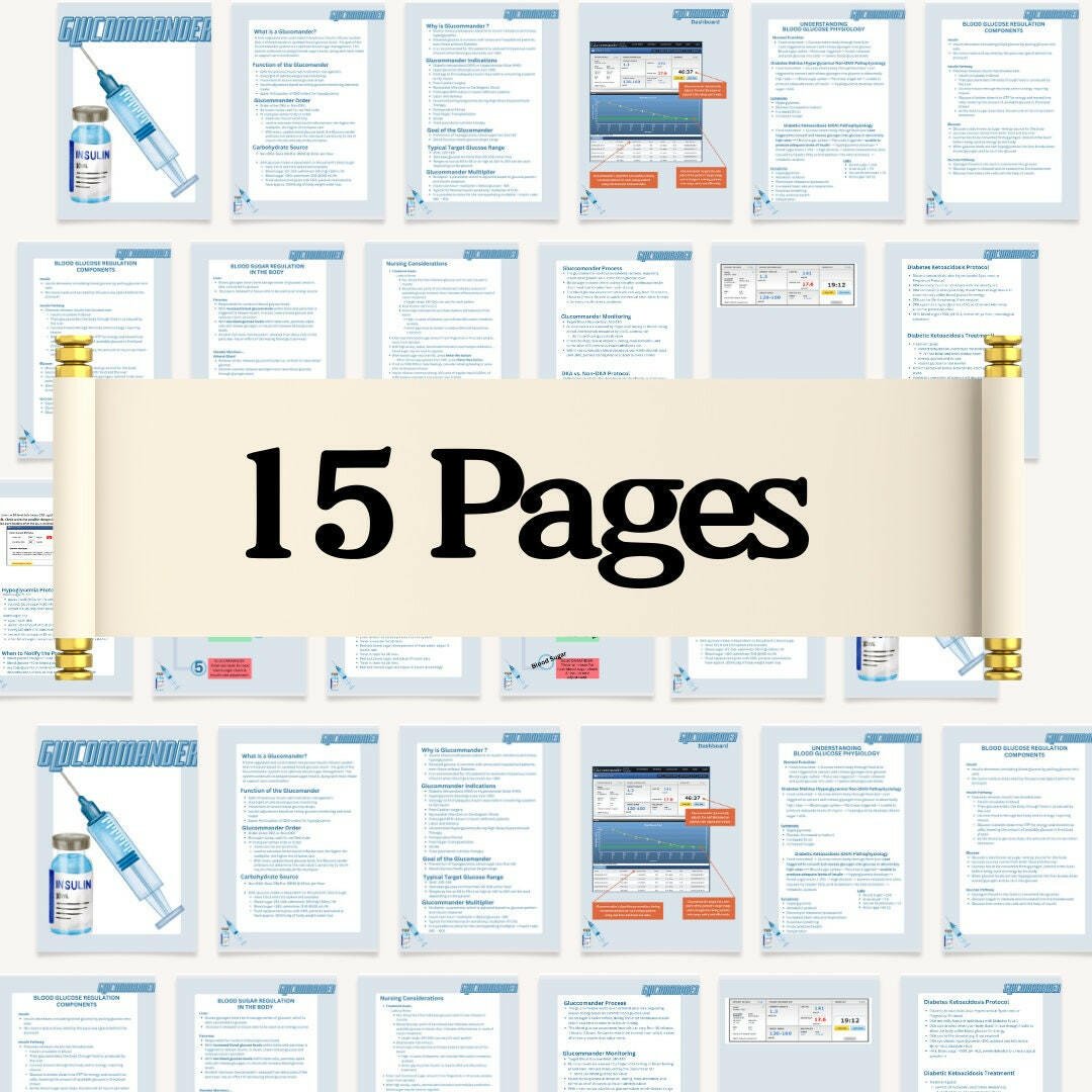 Glucommander Monitoring eBook - Nurse Unlocked
