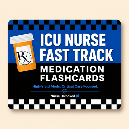 ICU Nurse Fast Track Bundle - Nurse Unlocked
