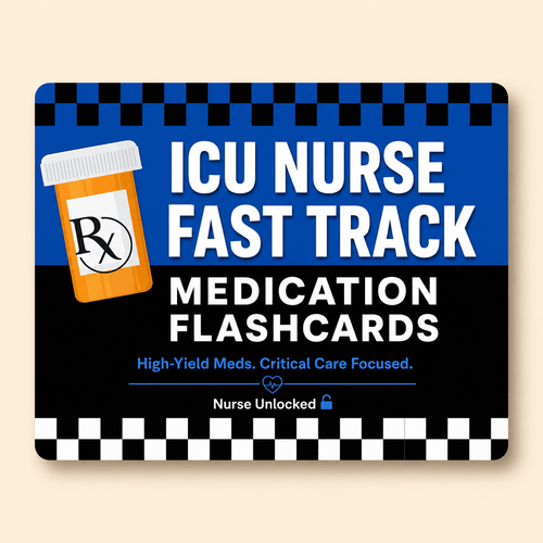 ICU Nurse Fast Track Bundle - Nurse Unlocked
