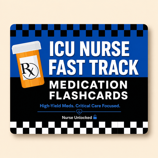 ICU Nurse Fast Track Bundle - Nurse Unlocked