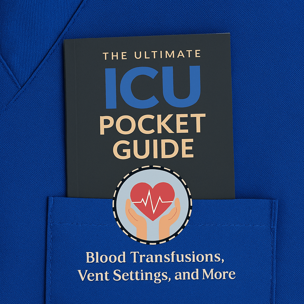 ICU Nurse Fast Track Pocket Guide – Critical Care Skills Made Simple - Nurse Unlocked