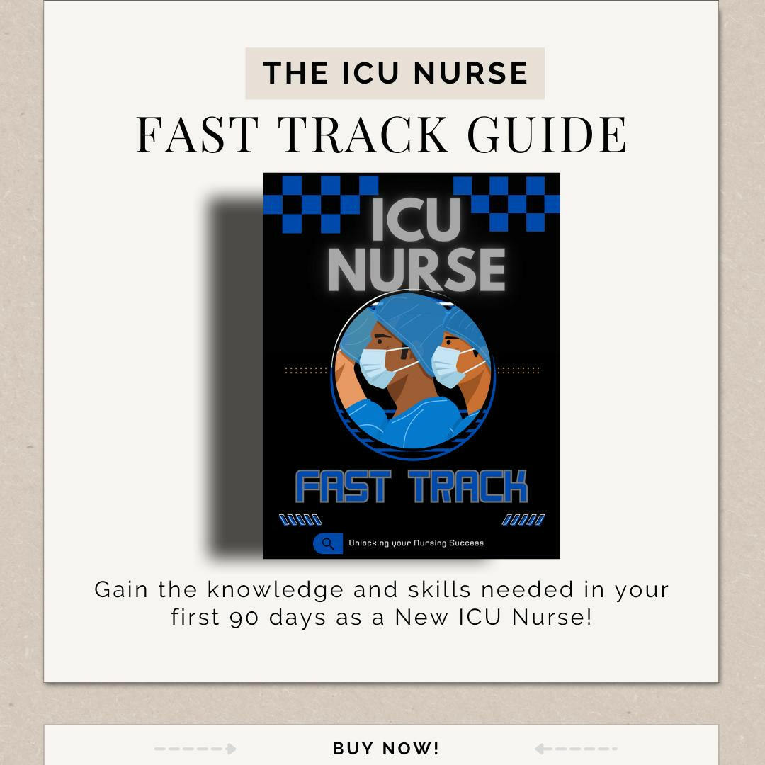 ICU Nurse Fast Track Pocket Guide – Critical Care Skills Made Simple - Nurse Unlocked