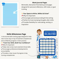 ICU Nurse Tracker Journal – Digital Download for Critical Care Nurses - Nurse Unlocked
