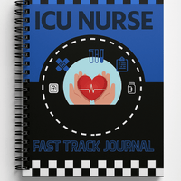 ICU Nurse Tracker Journal – Digital Download for Critical Care Nurses - Nurse Unlocked