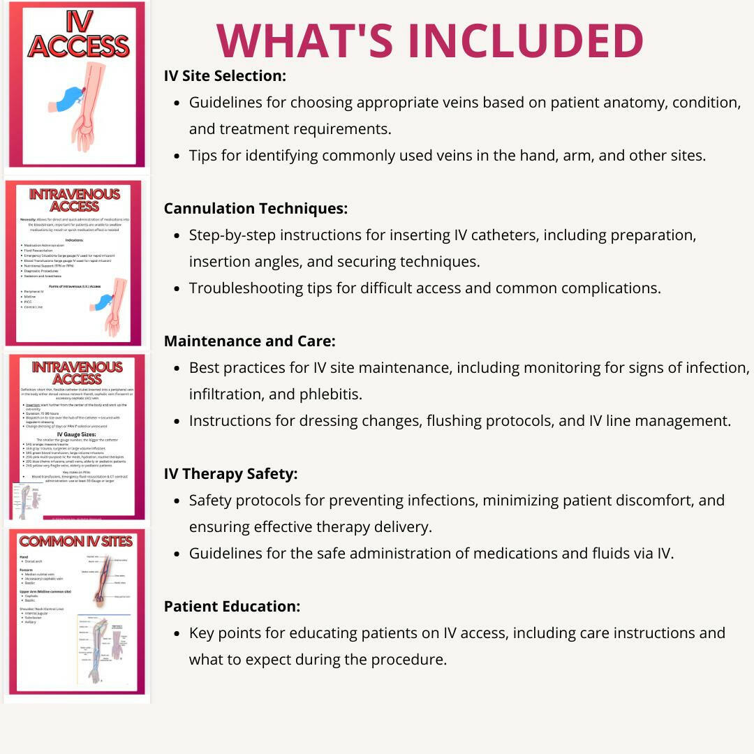 IV Access eBook - Nurse Unlocked