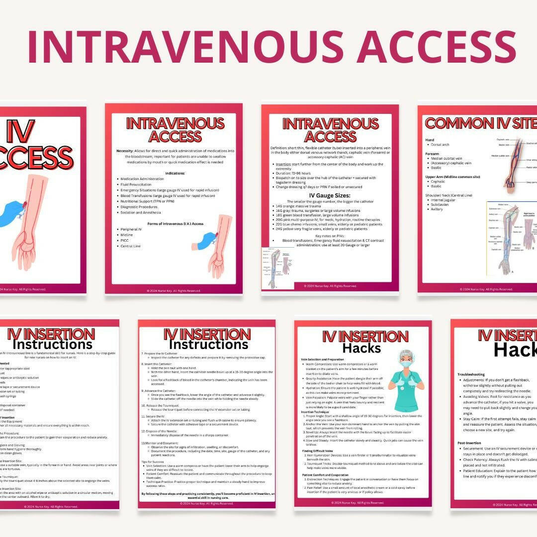 IV Access eBook - Nurse Unlocked