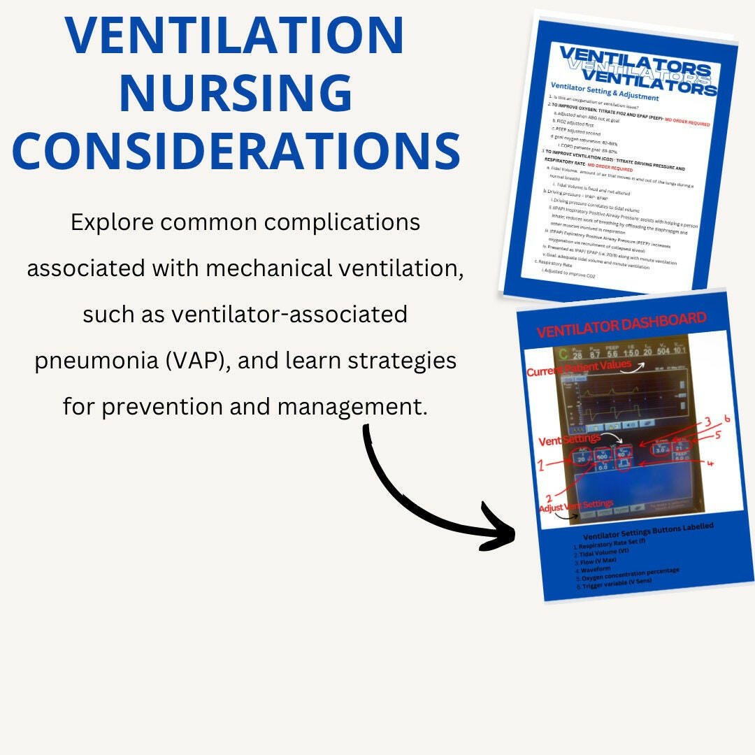 Mechanical Ventilator eBook - Nurse Unlocked