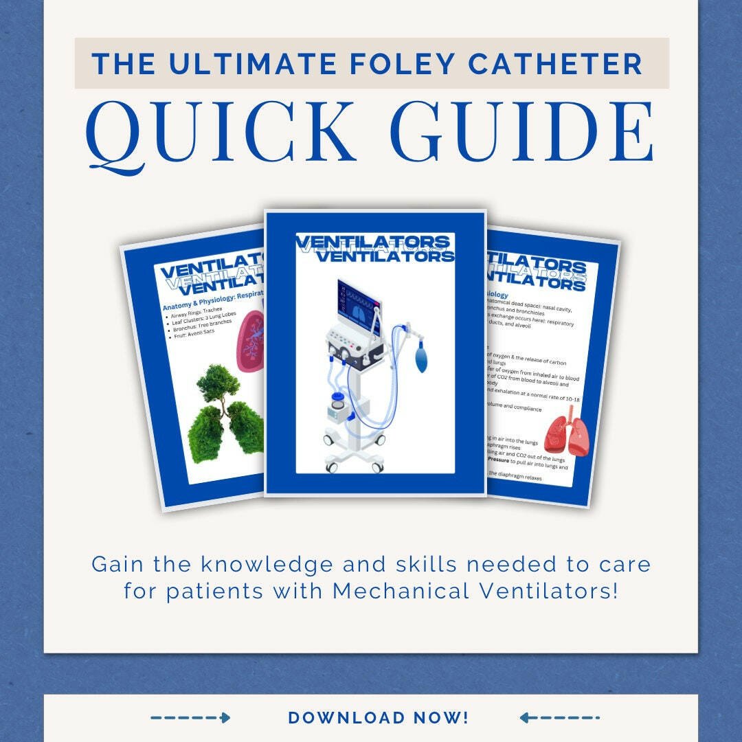 Mechanical Ventilator eBook - Nurse Unlocked
