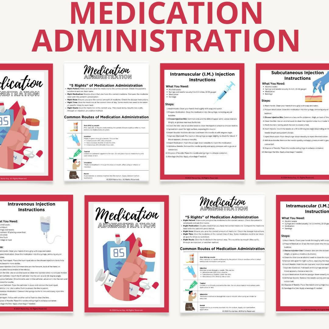 Medication Administration eBook – Nursing Guide to Safe Med Passes - Nurse Unlocked