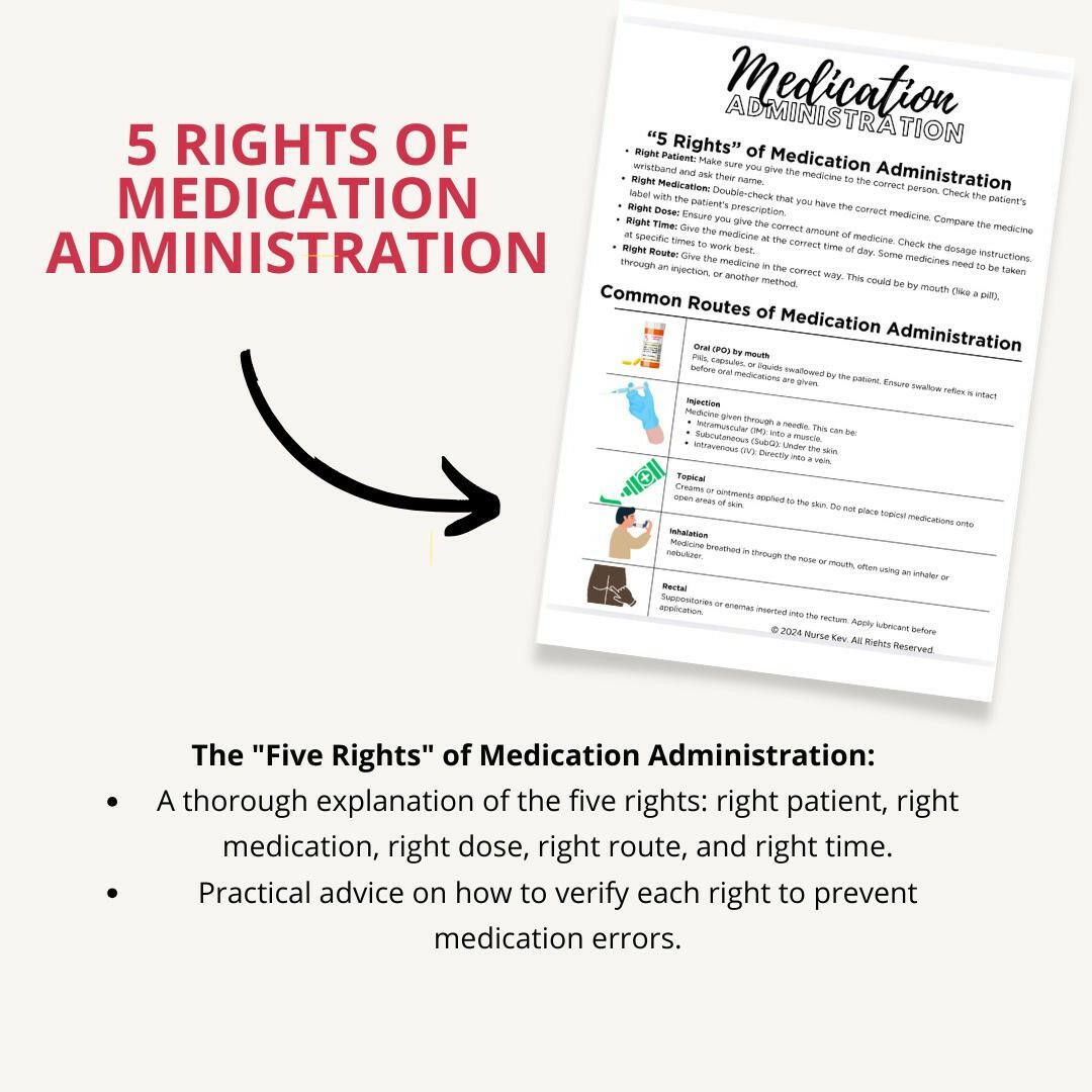 Medication Administration eBook – Nursing Guide to Safe Med Passes - Nurse Unlocked
