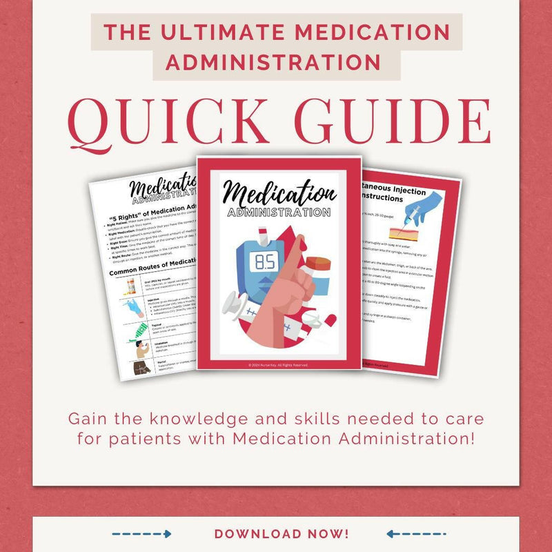 Medication Administration eBook – Nursing Guide to Safe Med Passes - Nurse Unlocked