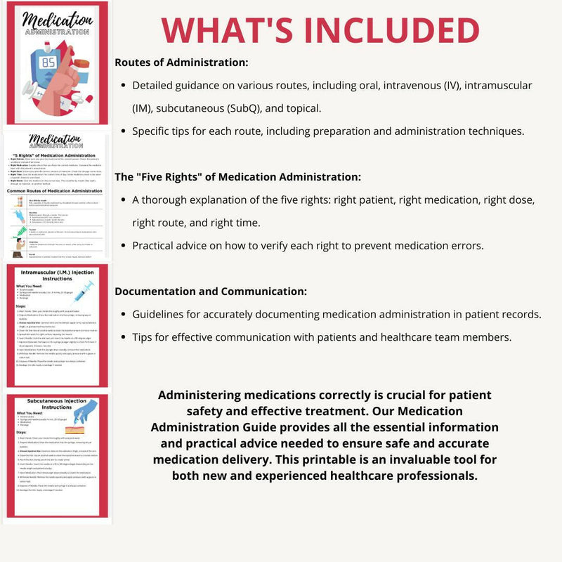 Medication Administration eBook – Nursing Guide to Safe Med Passes - Nurse Unlocked