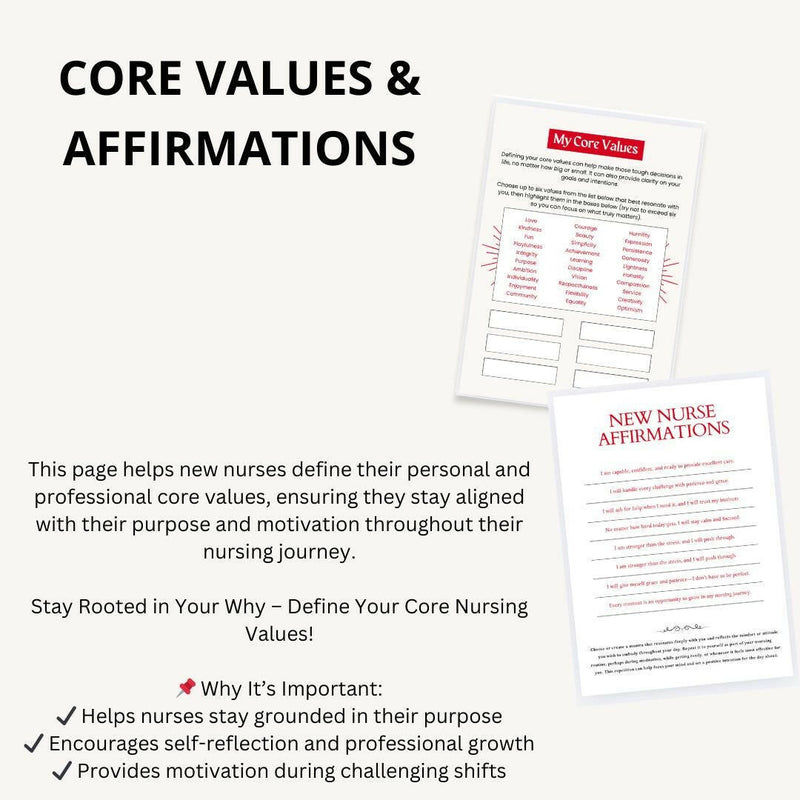 New Nurse Fast Track 90 - Day Journal – Build Confidence on Every Shift - Nurse Unlocked