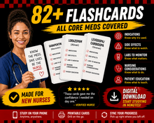 New Nurse Fast Track Flashcards: Meds Made Simple - Nurse Unlocked