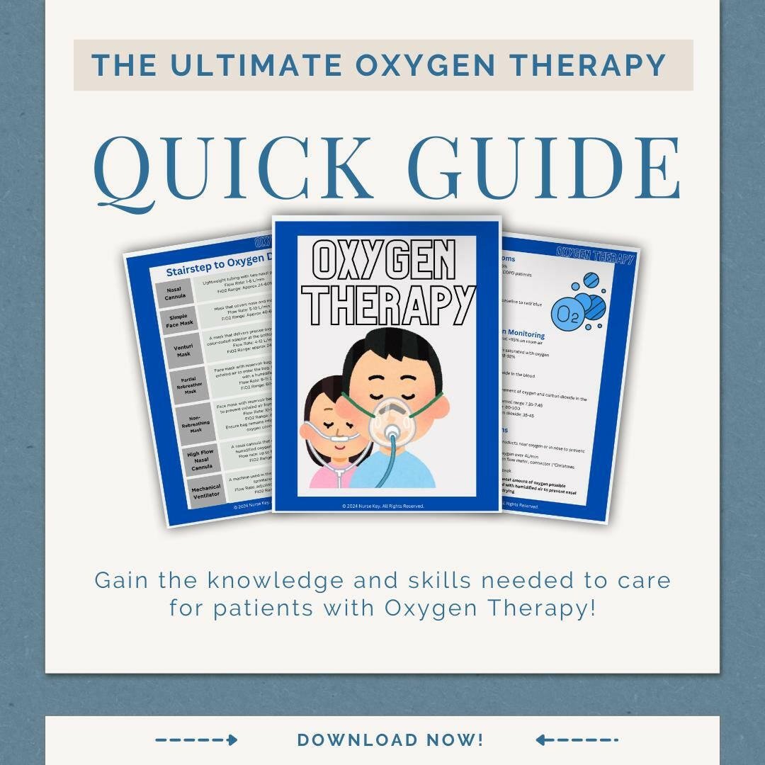 Oxygen Therapy eBook - Nurse Unlocked
