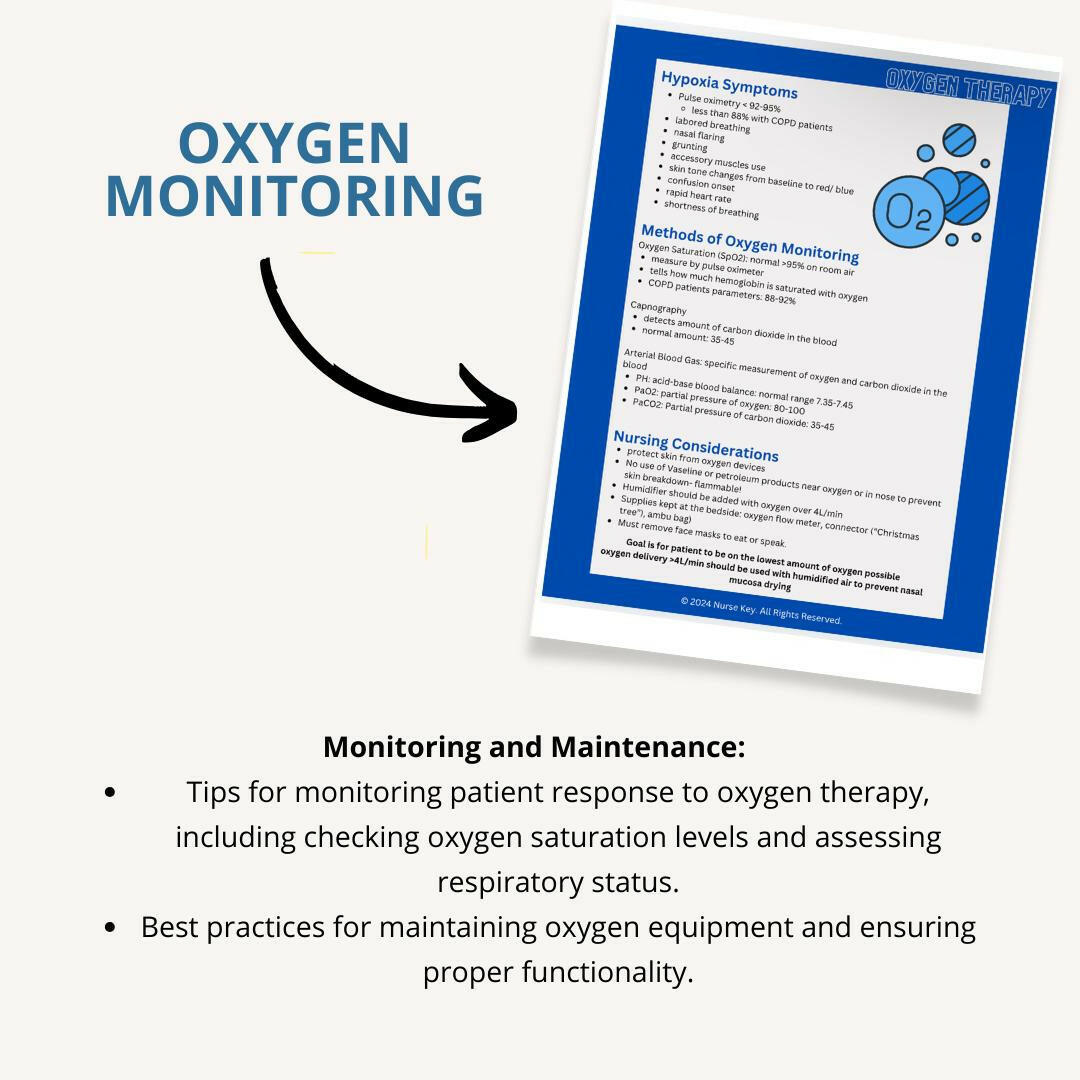 Oxygen Therapy eBook - Nurse Unlocked