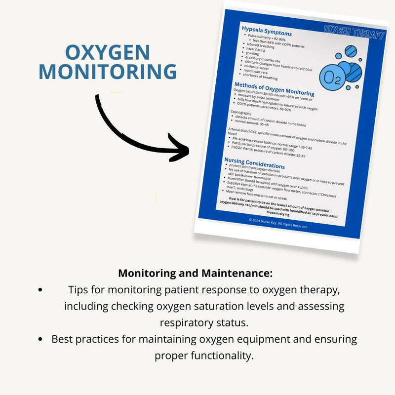 Oxygen Therapy eBook - Nurse Unlocked