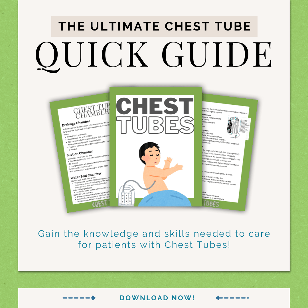 Seal the Deal: The Nurses's Guide to Chest Tubes eBook - Nurse Unlocked