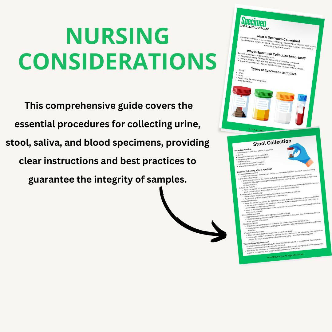 Specimen Collection eBook - Nurse Unlocked