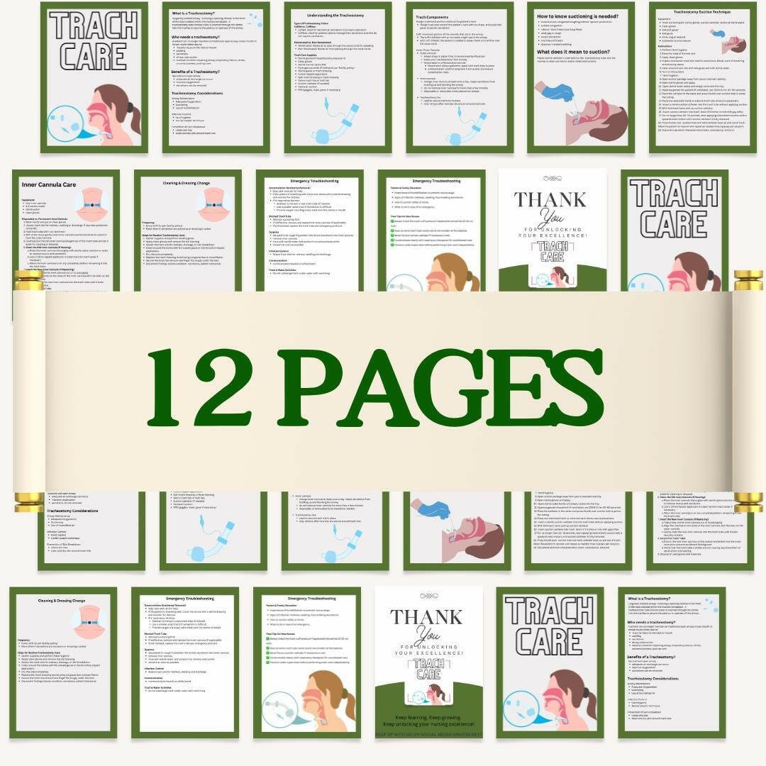 Trach Care eBook – Step - by - Step Tracheostomy Guide for Nurses - Nurse Unlocked